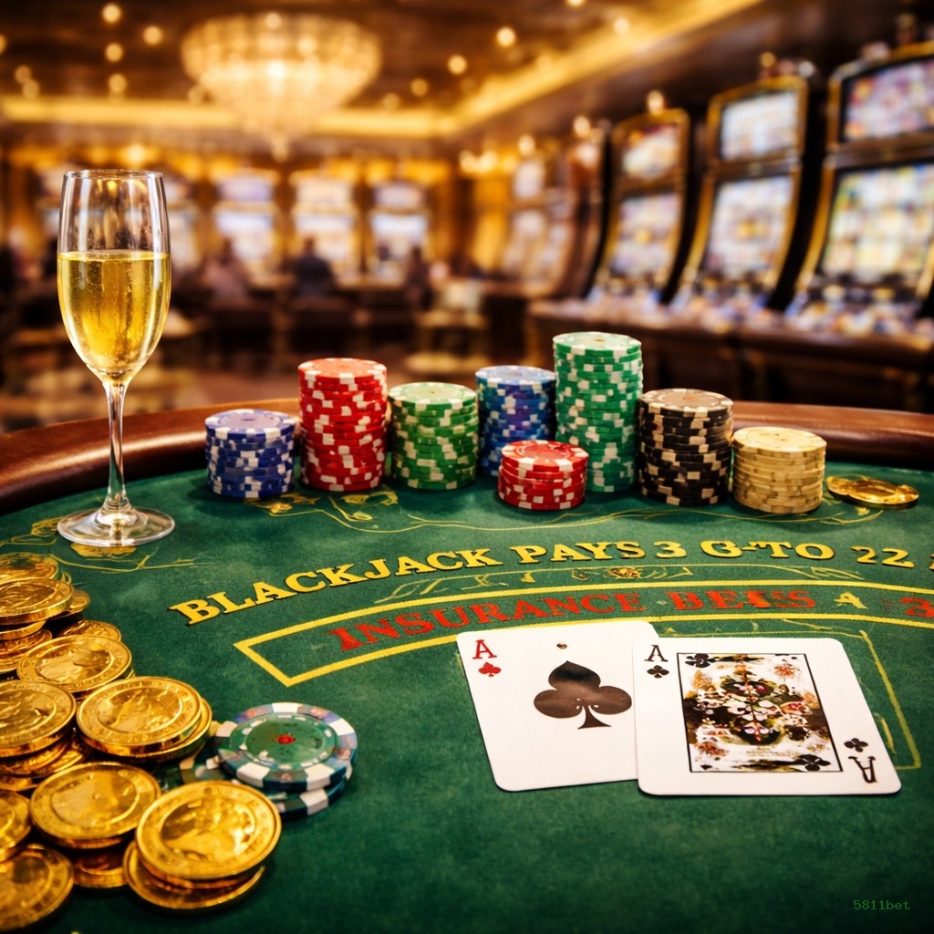 Mesa de Blackjack 5811bet